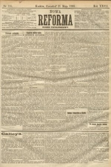 Nowa Reforma (numer popołudniowy). 1908, nr 235