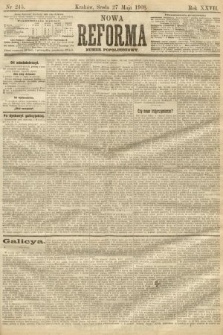 Nowa Reforma (numer popołudniowy). 1908, nr 245