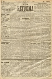 Nowa Reforma (numer popołudniowy). 1908, nr 293