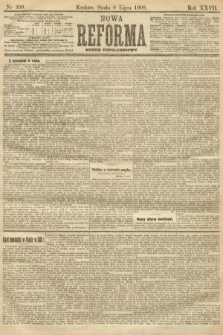 Nowa Reforma (numer popołudniowy). 1908, nr 309