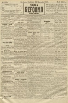 Nowa Reforma (numer poranny). 1908, nr 398