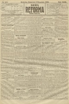 Nowa Reforma (numer poranny). 1908, nr 404