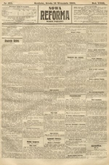 Nowa Reforma (numer poranny). 1908, nr 424