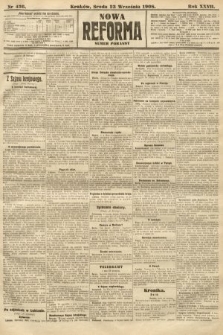 Nowa Reforma (numer poranny). 1908, nr 436