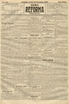 Nowa Reforma (numer poranny). 1908, nr 448