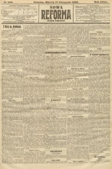 Nowa Reforma (numer poranny). 1908, nr 530