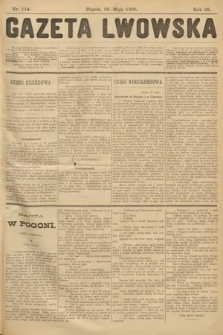 Gazeta Lwowska. 1905, nr 114