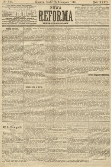 Nowa Reforma (numer popołudniowy). 1908, nr 545