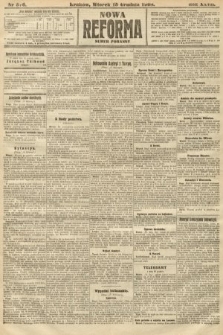 Nowa Reforma (numer poranny). 1908, nr 576
