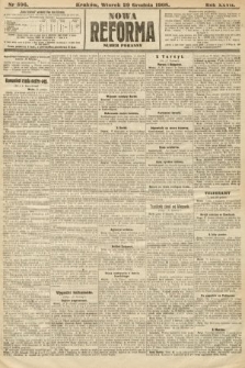 Nowa Reforma (numer poranny). 1908, nr 596