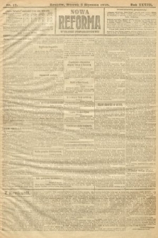 Nowa Reforma (wydanie popołudniowe). 1918, nr 12