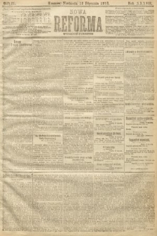 Nowa Reforma (numer poranny). 1918, nr 21