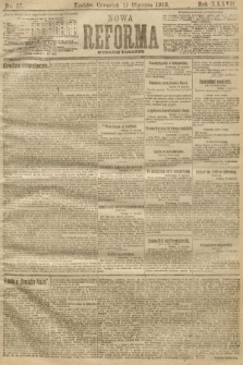 Nowa Reforma (numer poranny). 1918, nr 27