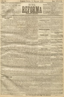 Nowa Reforma (numer poranny). 1918, nr 31