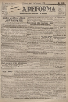 Nowa Reforma. 1925, nr 22