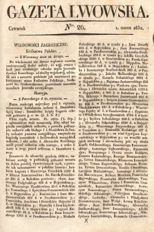Gazeta Lwowska. 1832, nr 26