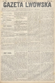 Gazeta Lwowska. 1874, nr 214