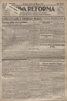 Nowa Reforma. 1925, nr 58