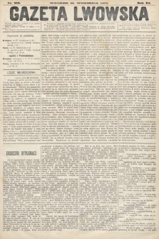 Gazeta Lwowska. 1874, nr 216