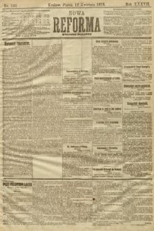 Nowa Reforma (numer poranny). 1918, nr 166