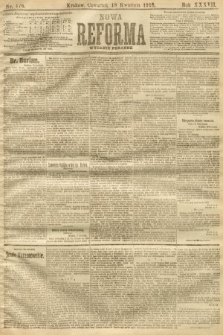 Nowa Reforma (numer poranny). 1918, nr 176
