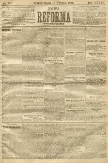 Nowa Reforma (numer poranny). 1918, nr 178