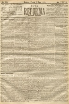 Nowa Reforma (numer poranny). 1918, nr 200