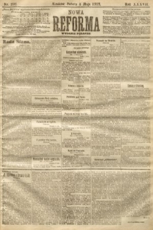 Nowa Reforma (numer poranny). 1918, nr 202