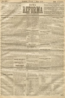 Nowa Reforma (numer poranny). 1918, nr 206