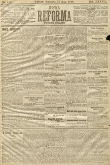 Nowa Reforma (numer poranny). 1918, nr 213