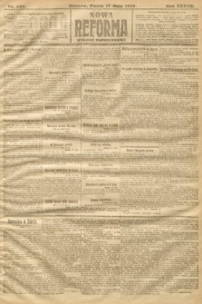 Nowa Reforma (wydanie popołudniowe). 1918, nr 222