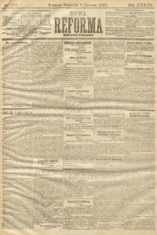 Nowa Reforma (numer poranny). 1918, nr 230