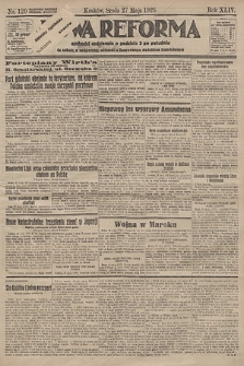 Nowa Reforma. 1925, nr 120