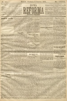 Nowa Reforma (numer poranny). 1918, nr 242