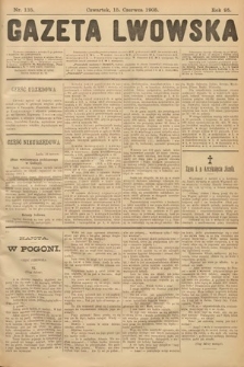 Gazeta Lwowska. 1905, nr 135