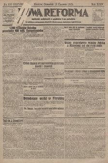 Nowa Reforma. 1925, nr 137