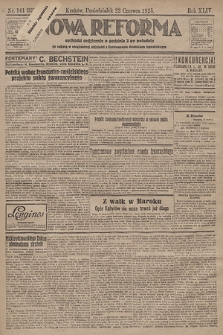 Nowa Reforma. 1925, nr 141