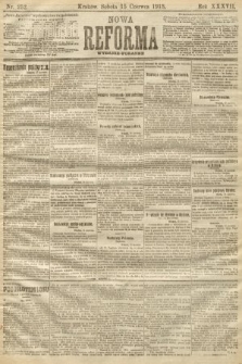 Nowa Reforma (numer poranny). 1918, nr 252