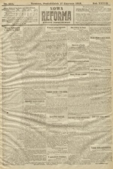 Nowa Reforma (wydanie popołudniowe). 1918, nr 255