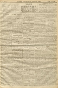 Nowa Reforma (wydanie popołudniowe). 1918, nr 261