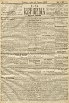 Nowa Reforma (numer poranny). 1918, nr 262