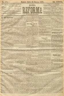 Nowa Reforma (numer poranny). 1918, nr 270