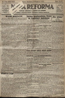 Nowa Reforma. 1925, nr 204