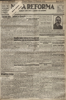 Nowa Reforma. 1925, nr 209