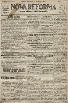 Nowa Reforma. 1925, nr 222