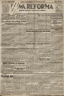 Nowa Reforma. 1925, nr 223