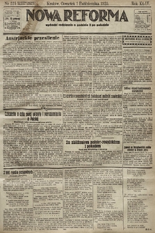 Nowa Reforma. 1925, nr 225