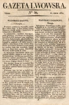 Gazeta Lwowska. 1832, nr 30