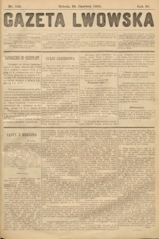 Gazeta Lwowska. 1905, nr 142