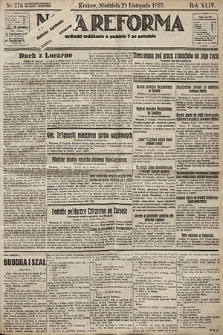 Nowa Reforma. 1925, nr 276